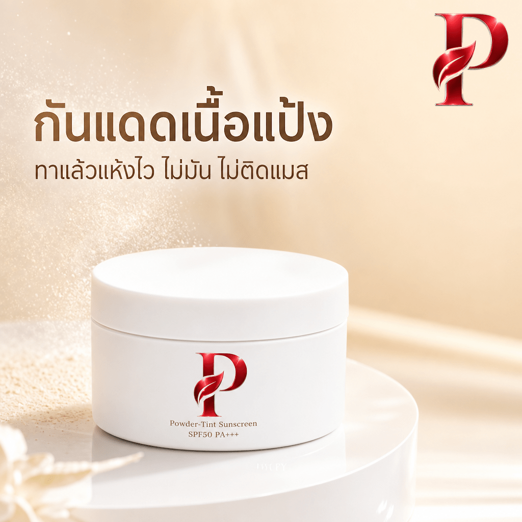 เทรนด์กันแดดเนื้อแป้ง 2026 ทำไมแบรนด์ใหม่ควรเริ่มจากสูตรนี้
