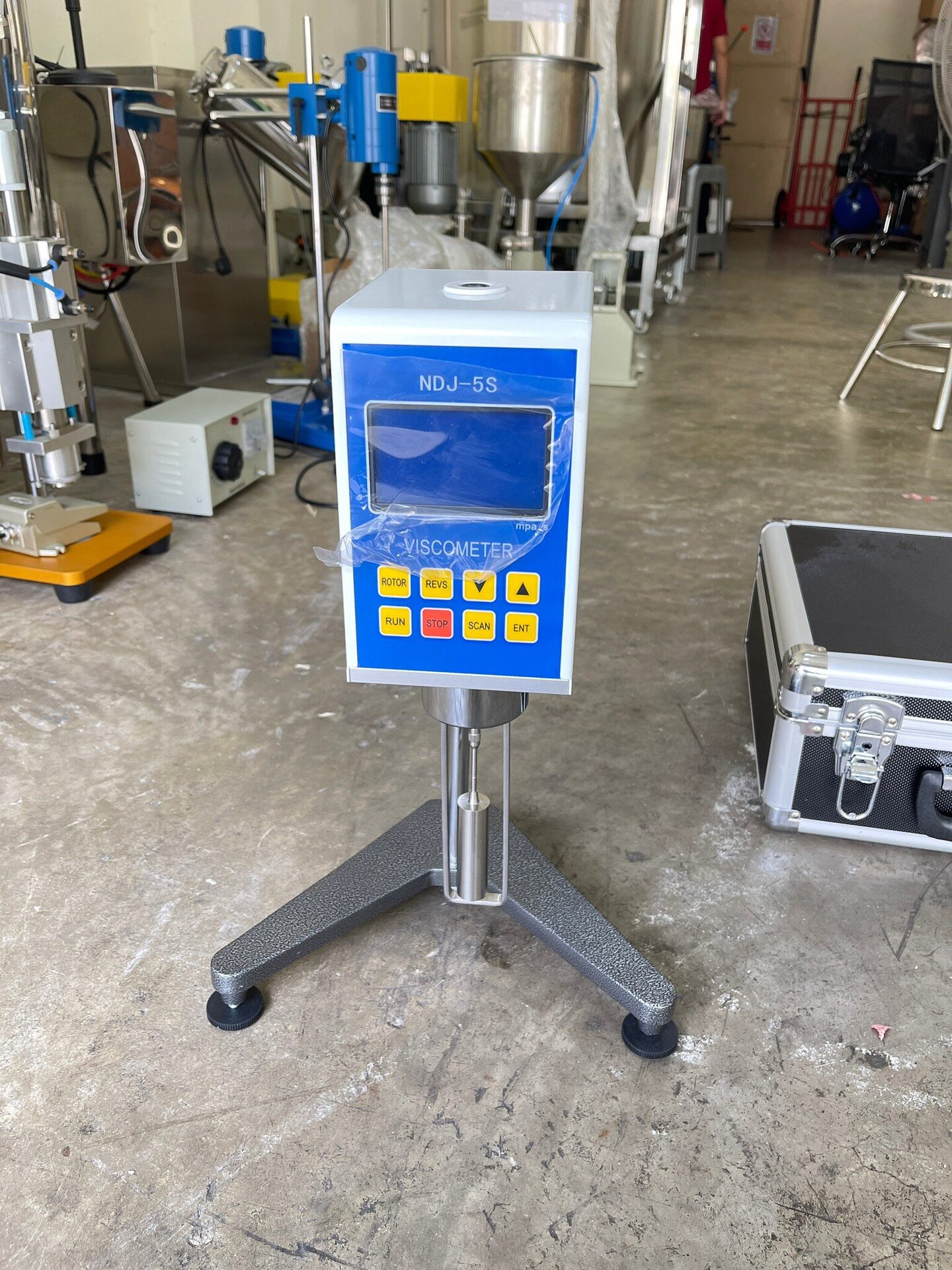 🔬 NDJ-5S: นวัตกรรมการวัดความหนืดของเหลวแบบดิจิตอล