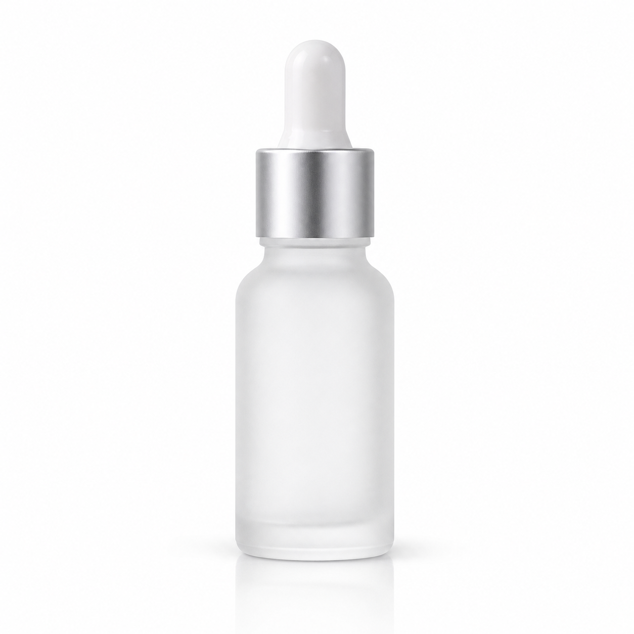 ขวดเซรั่มดรอปเปอร์ 15ml แก้วขาวขุ่น