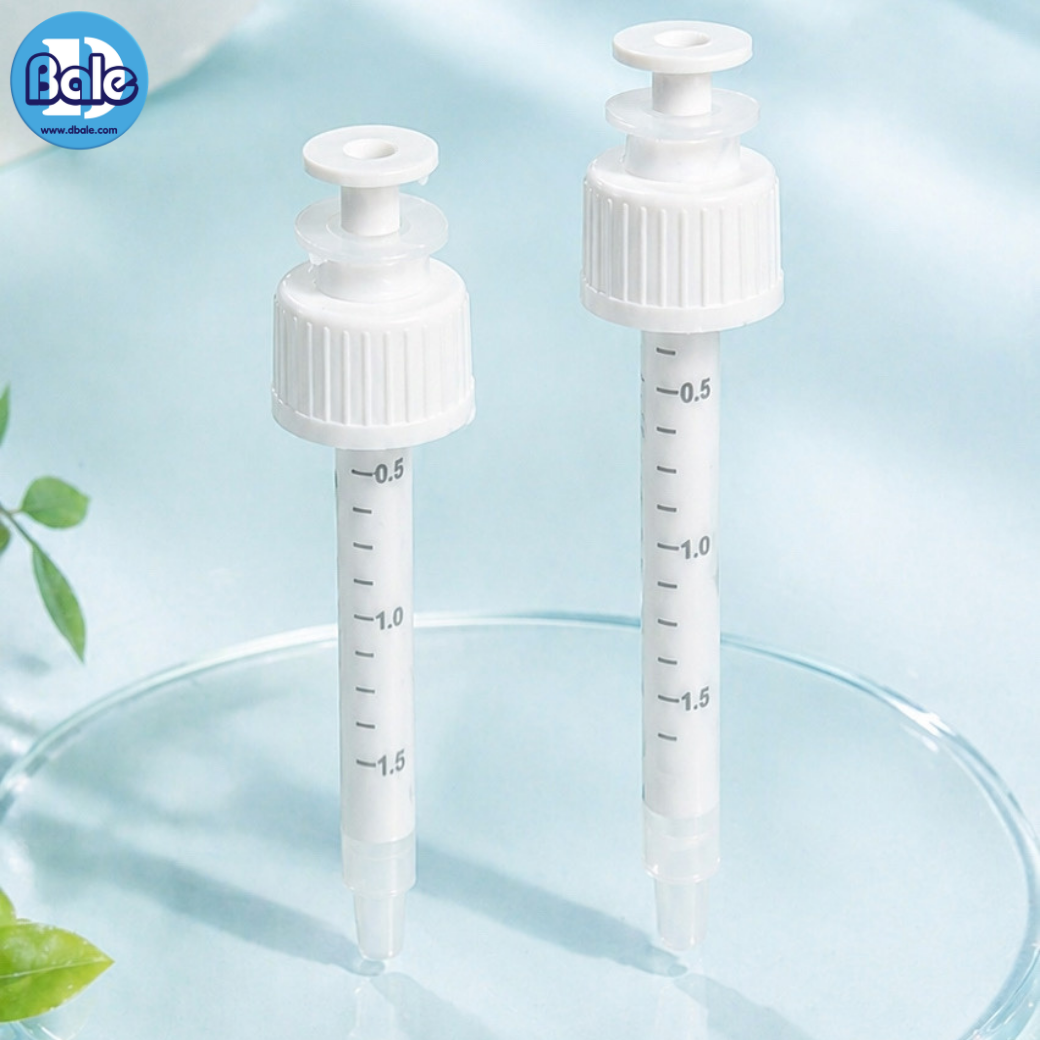 หัวดรอปเปอร์ทรงเกาหลี 18mm สีขาว